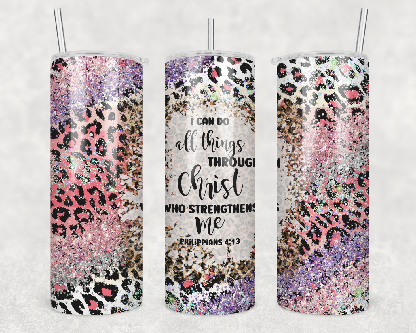 Philippians 4:13 Tumbler