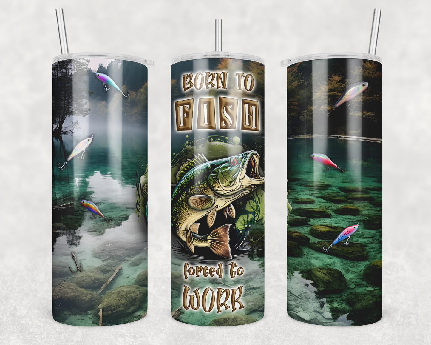 Born To Fish Tumbler