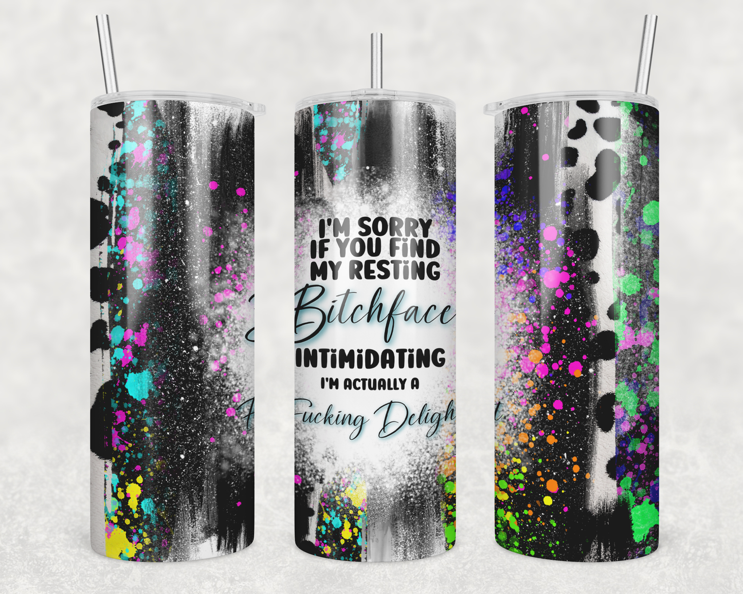 Resting Bitch Face Tumbler