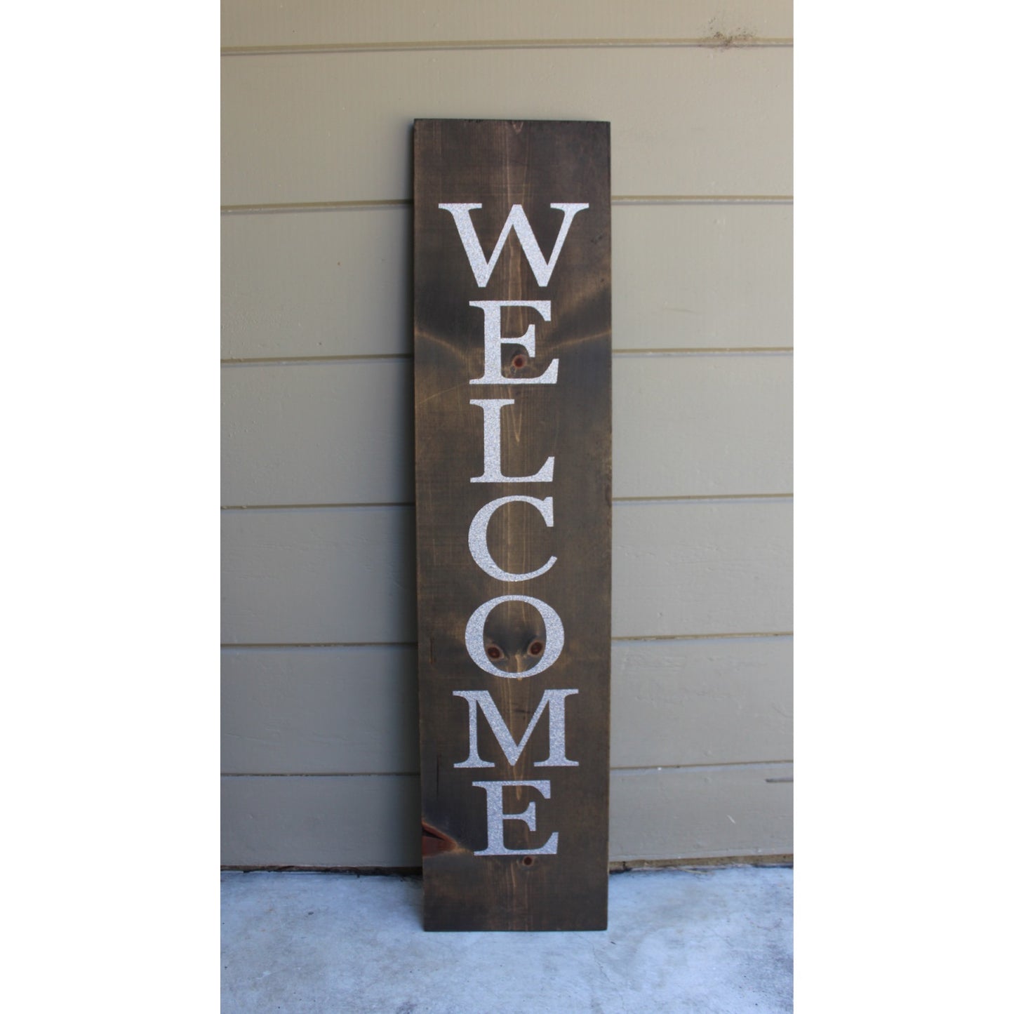 Glitter Welcome Sign