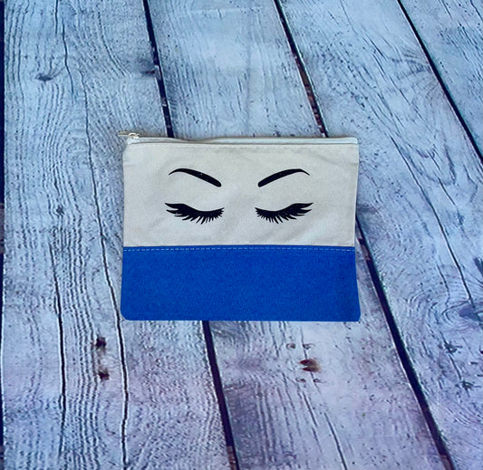 Black Eyelash Make Up Bag