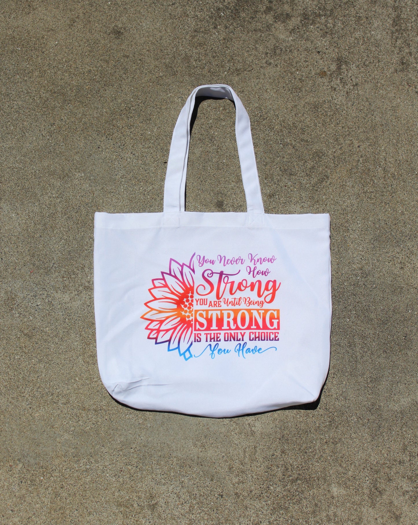 You Are Stronger Awareness Tote