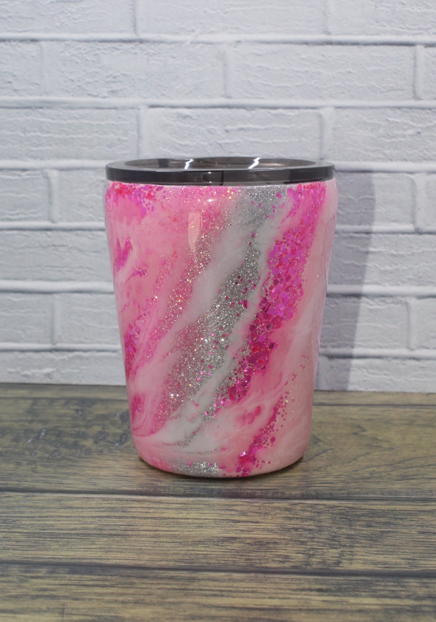 Pink Marble Tumbler