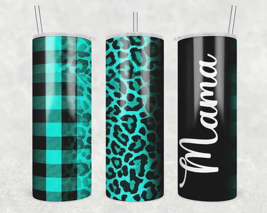 Teal Mama Tumbler
