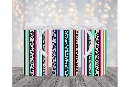 Cheetah Striped Sippy Cup