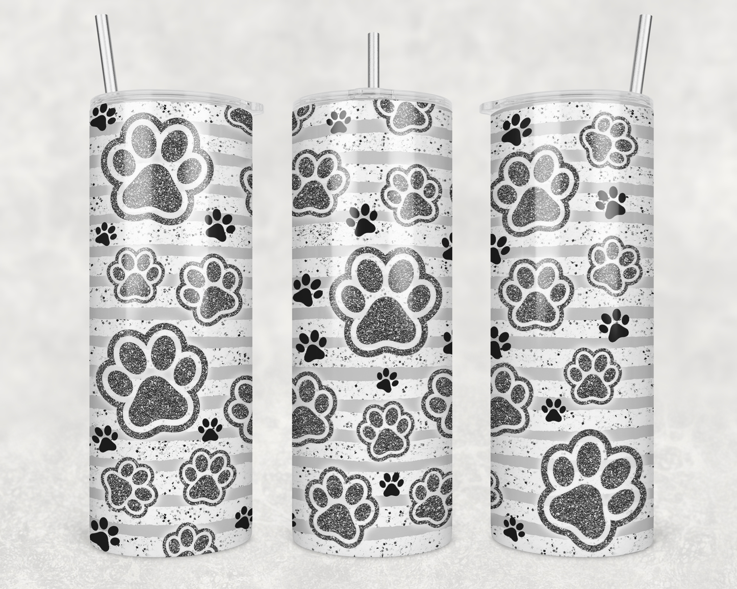 Silver Paws Tumbler