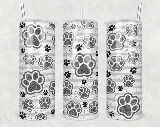 Silver Paws Tumbler