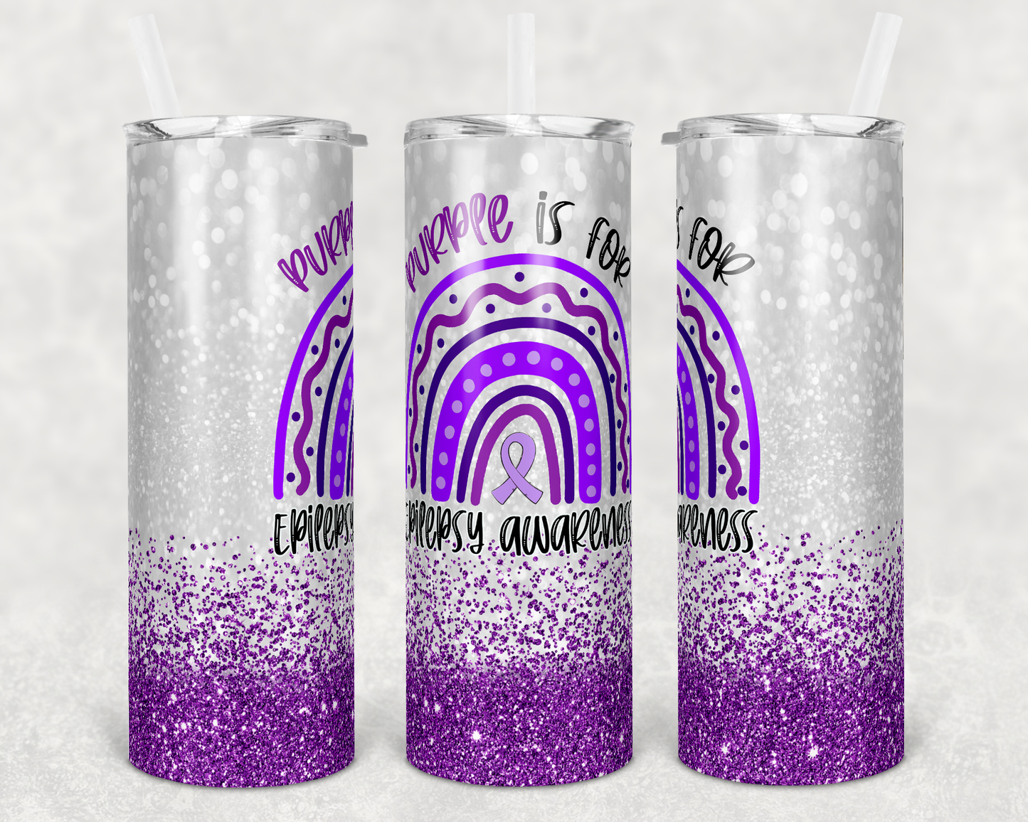 Epilepsy Awareness Tumbler