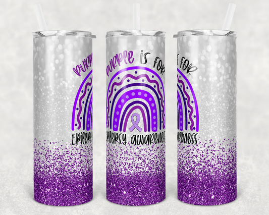 Epilepsy Awareness Tumbler