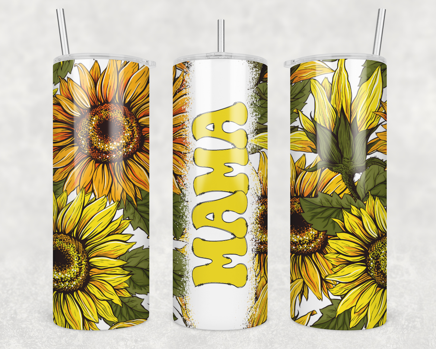Stunning Mama Sunflower Tumbler