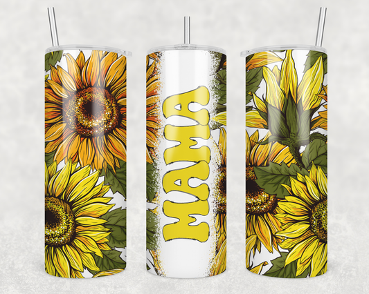 Stunning Mama Sunflower Tumbler