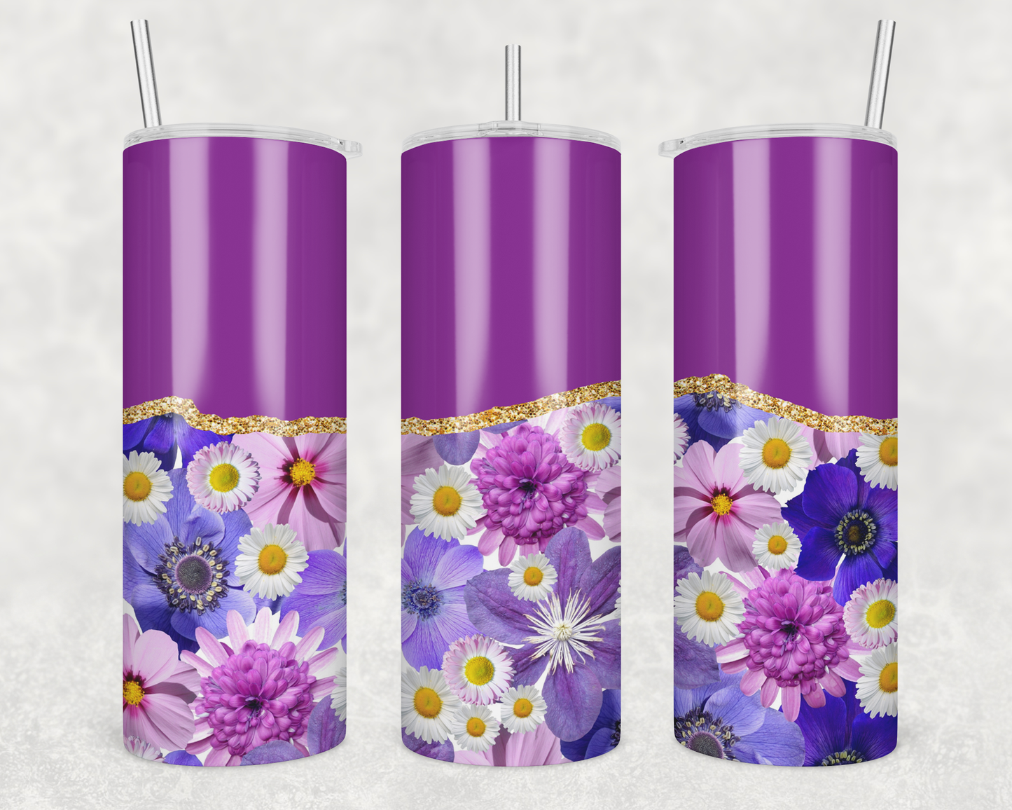 Extreme Floral Tumbler