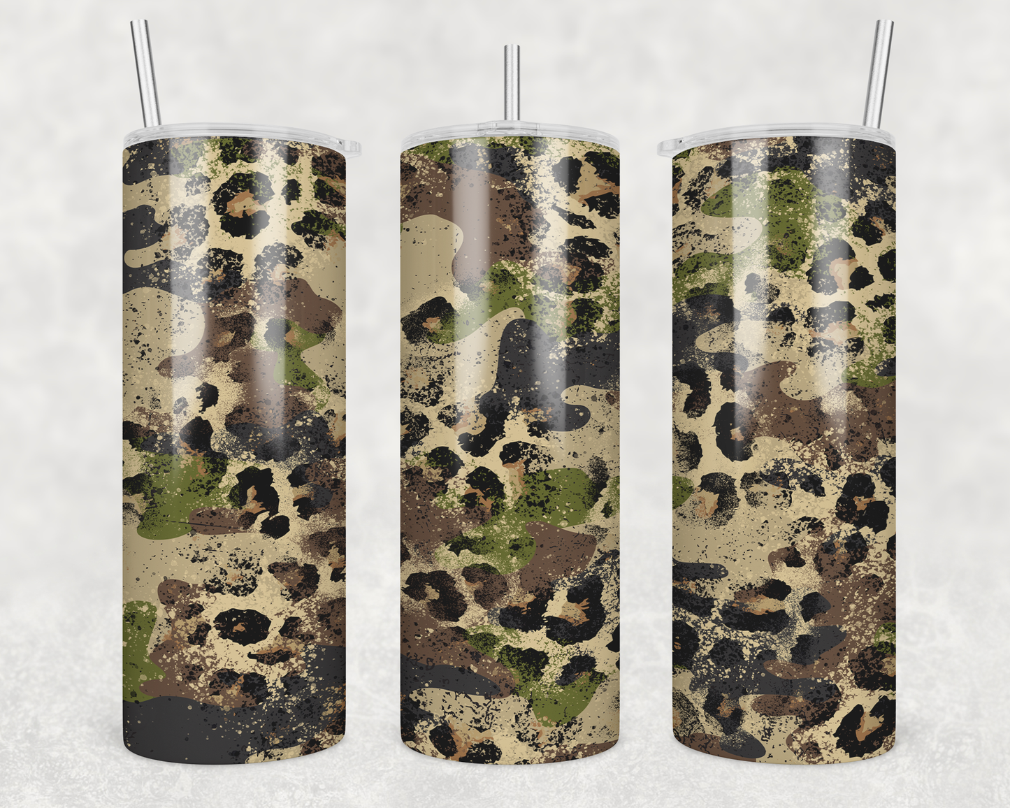 Camo & Cheetah Tumbler