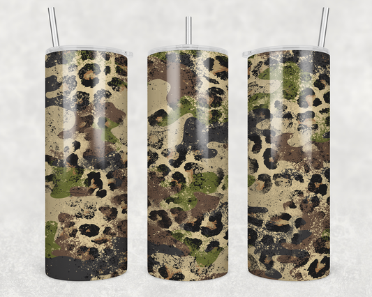 Camo & Cheetah Tumbler
