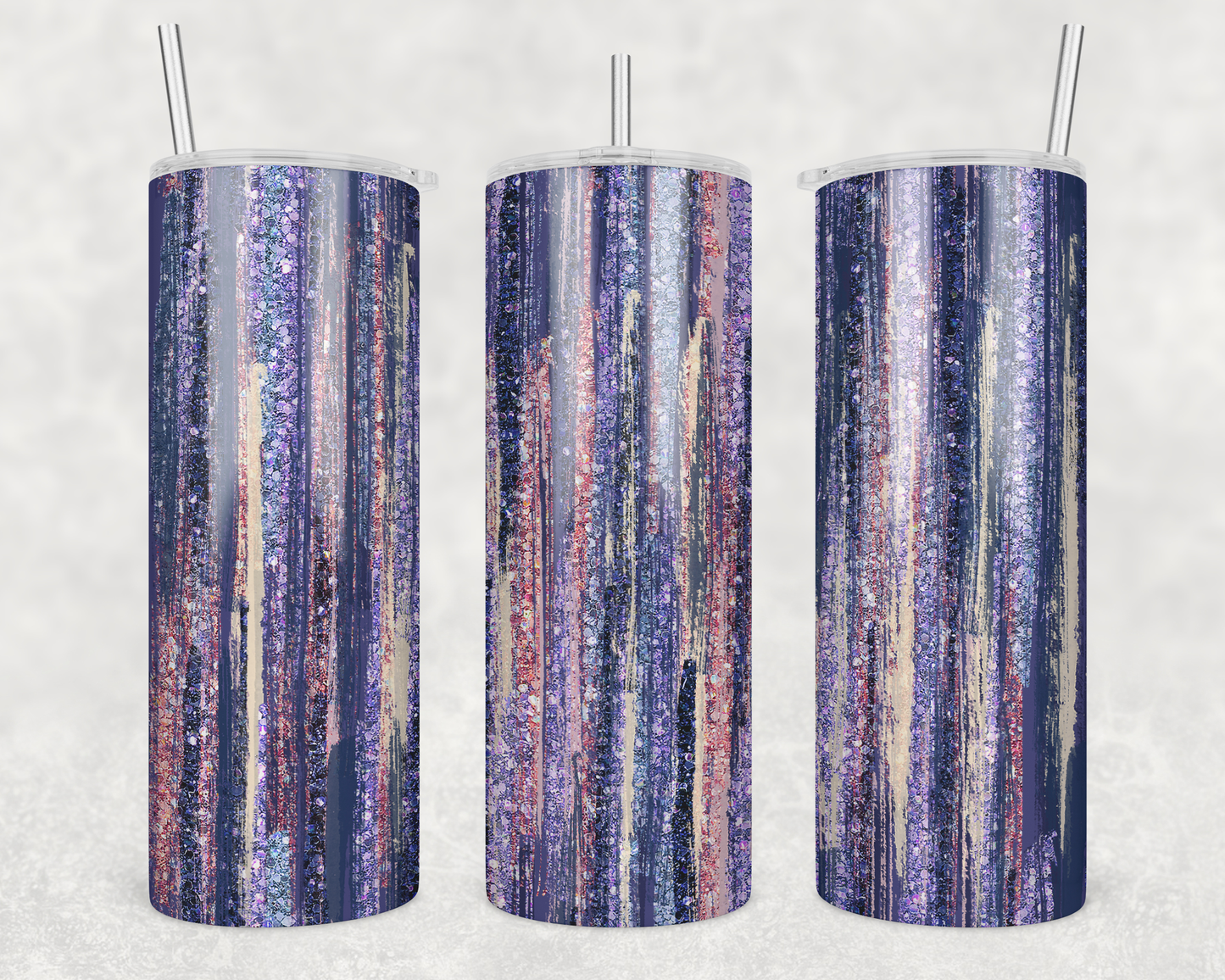 Purple Streak Tumbler