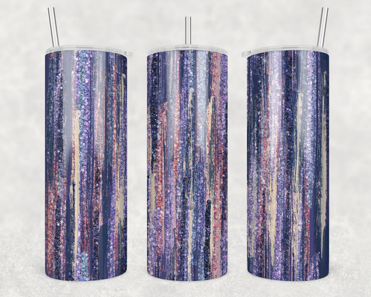 Purple Streak Tumbler