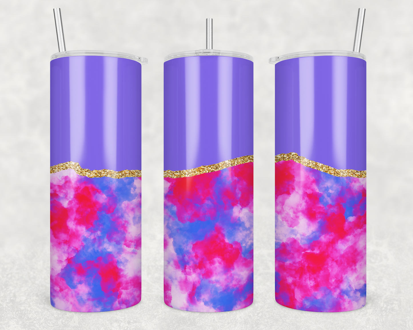 Vibrant Water Colors Tumbler