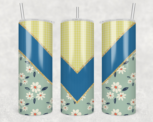 Daisies V Split Tumbler