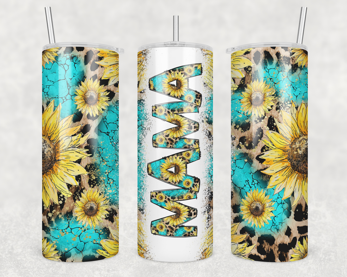 Sunflower Mama Tumbler