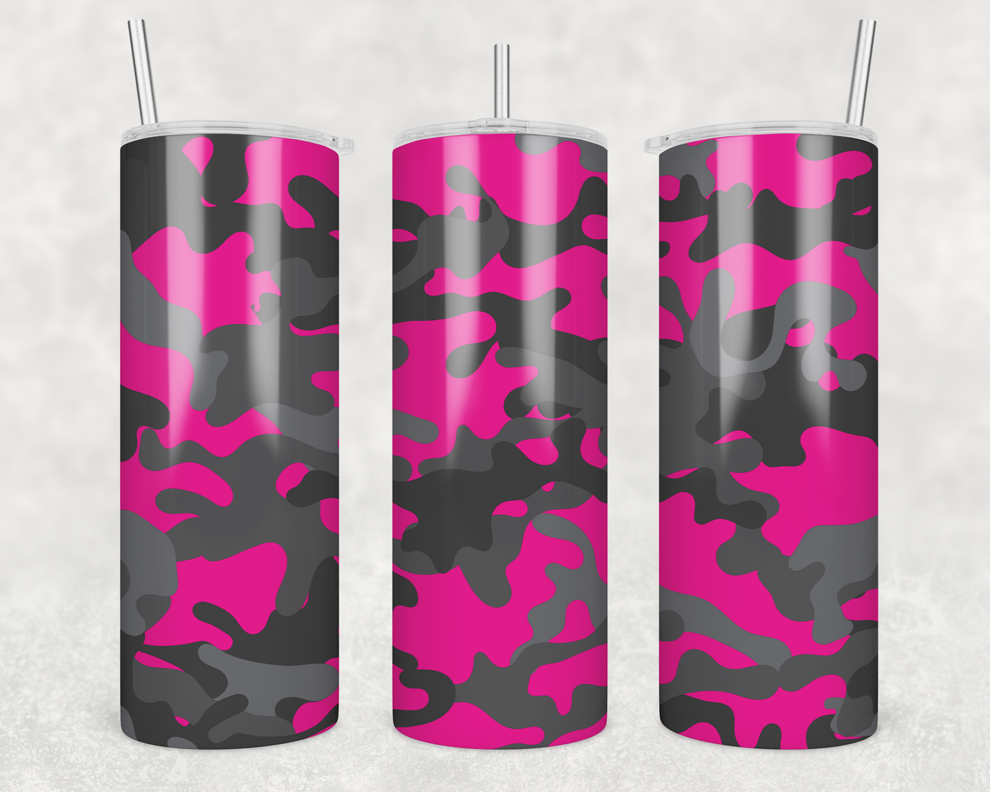 Pink Camo Tumbler