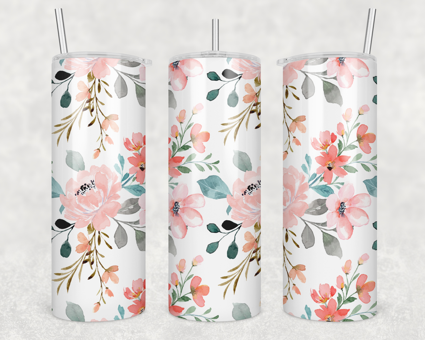 Floral Tumbler