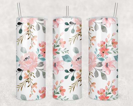 Floral Tumbler