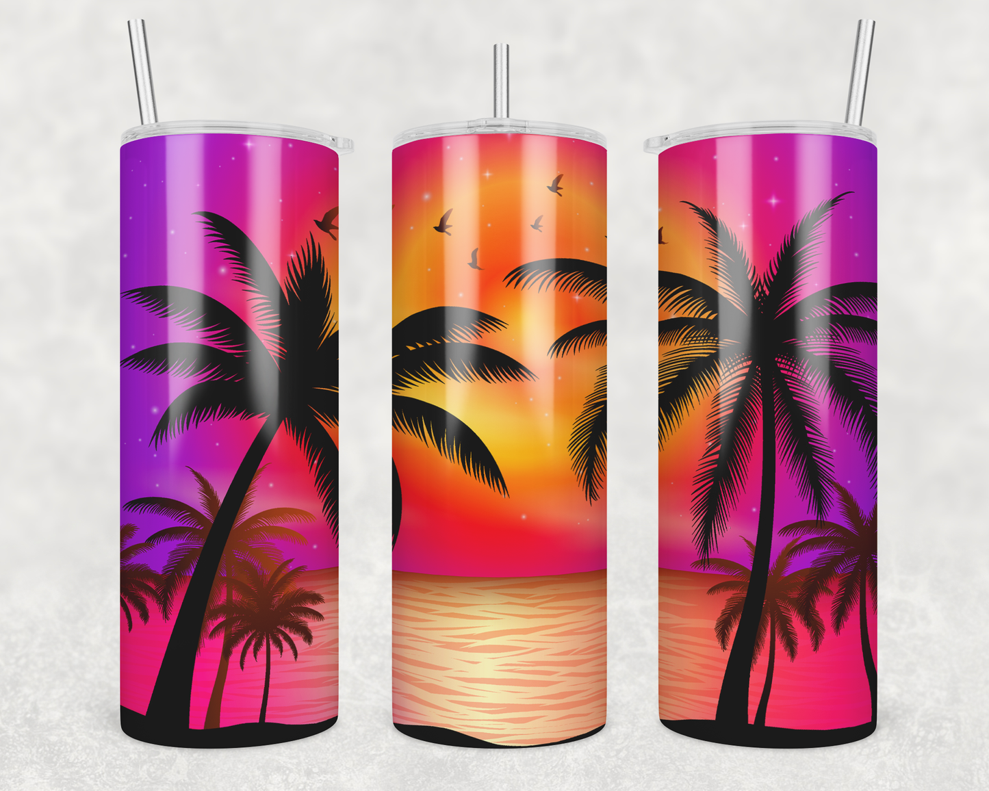 Pink Sunset Tumbler