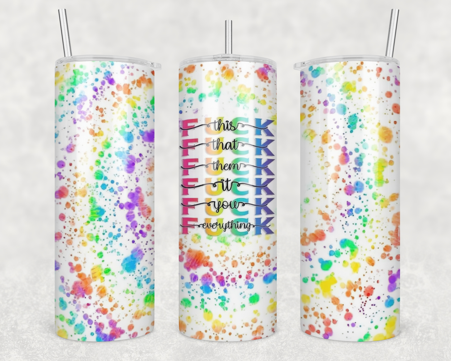 Tie Dye Tumbler