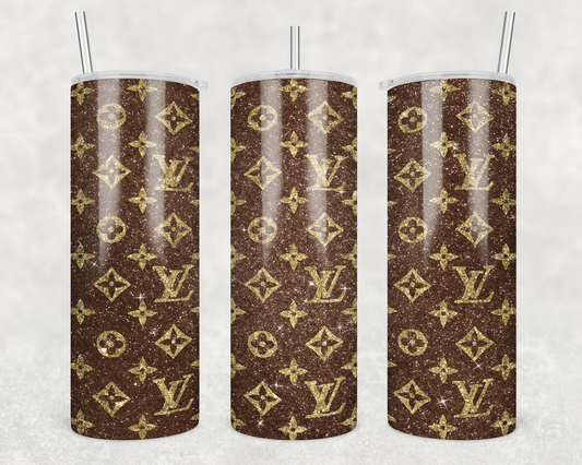 Glitter Designer Tumbler