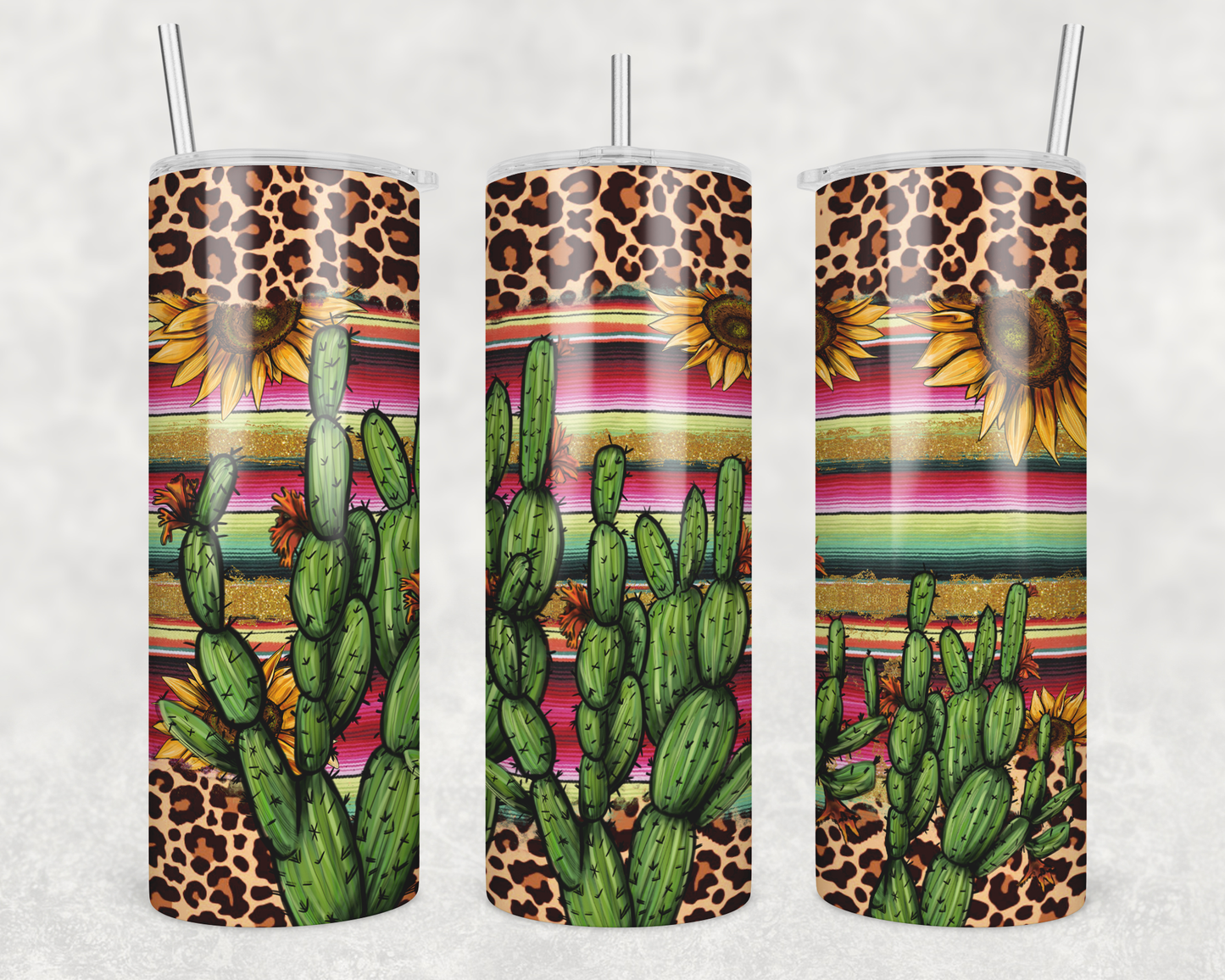Western Cactus Tumbler
