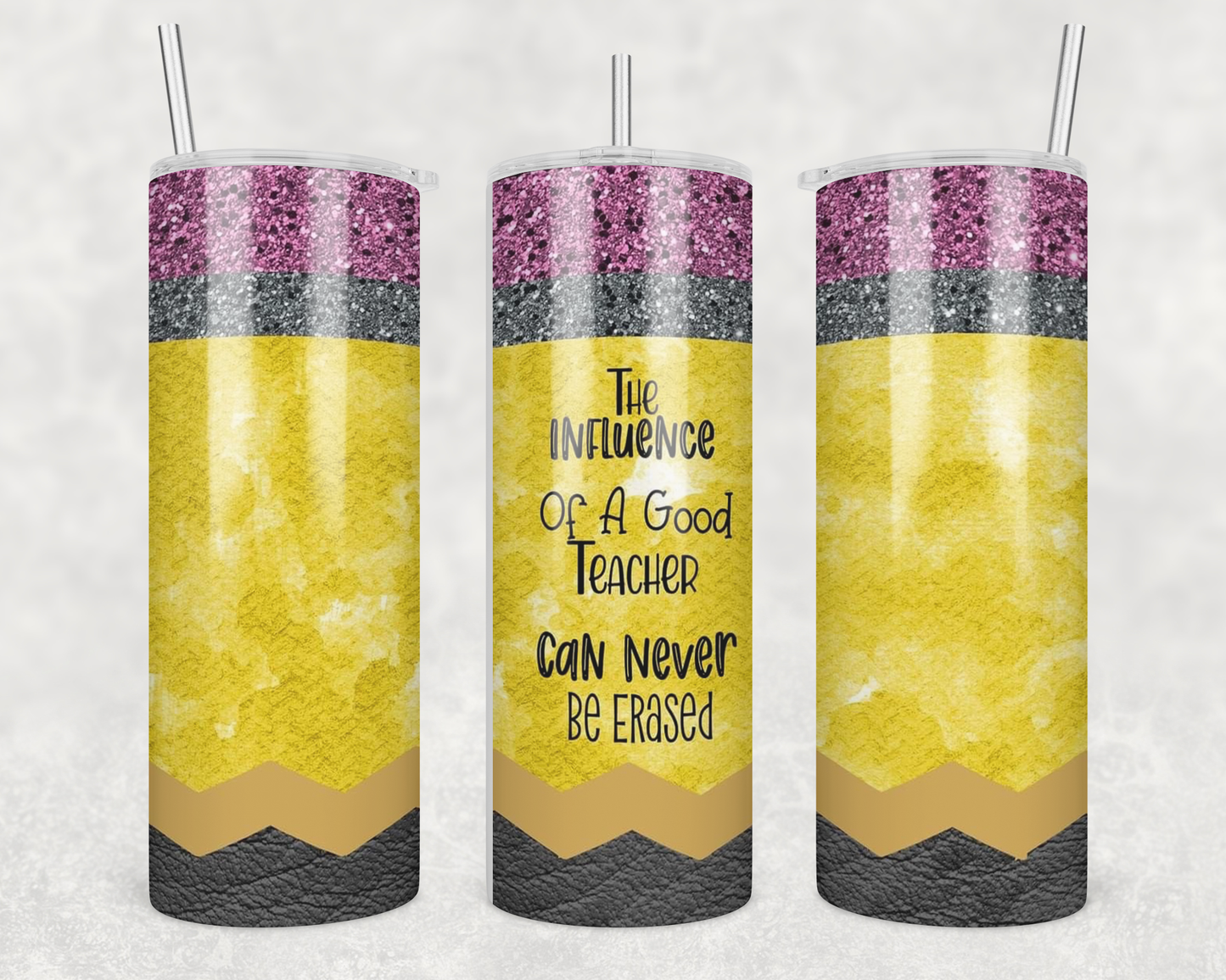Teacher Pencil Tumbler
