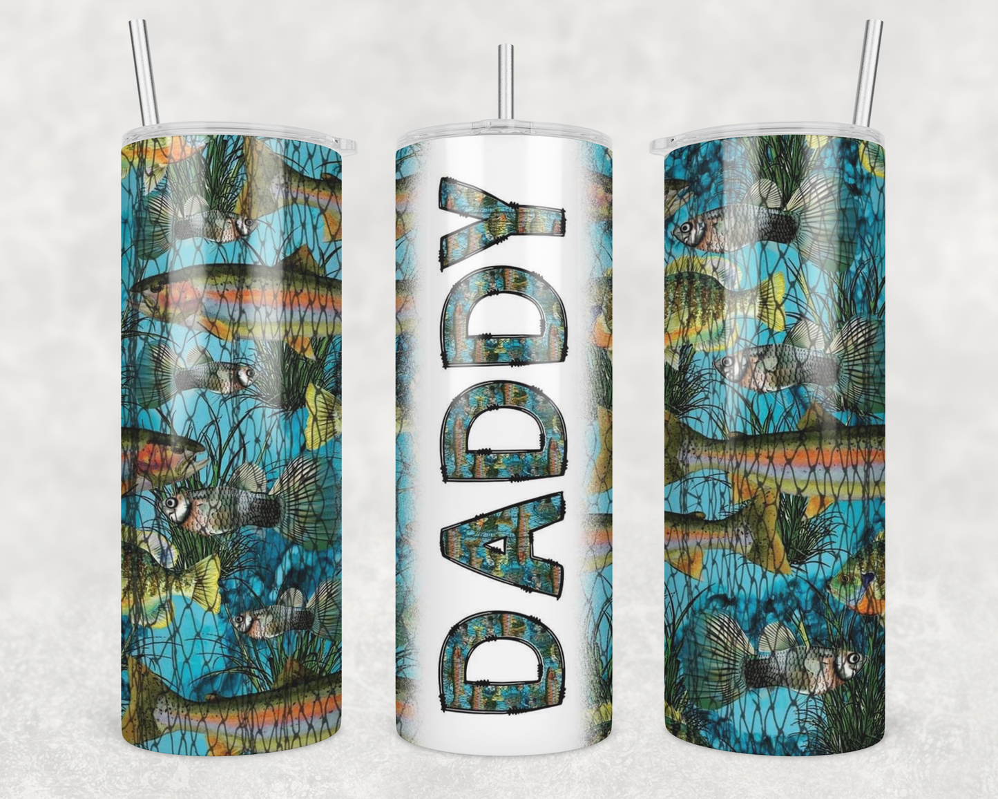 Daddy Fishing Net Tumbler