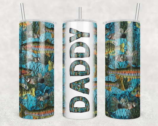 Daddy Fishing Net Tumbler