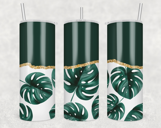 Monstera Tumbler