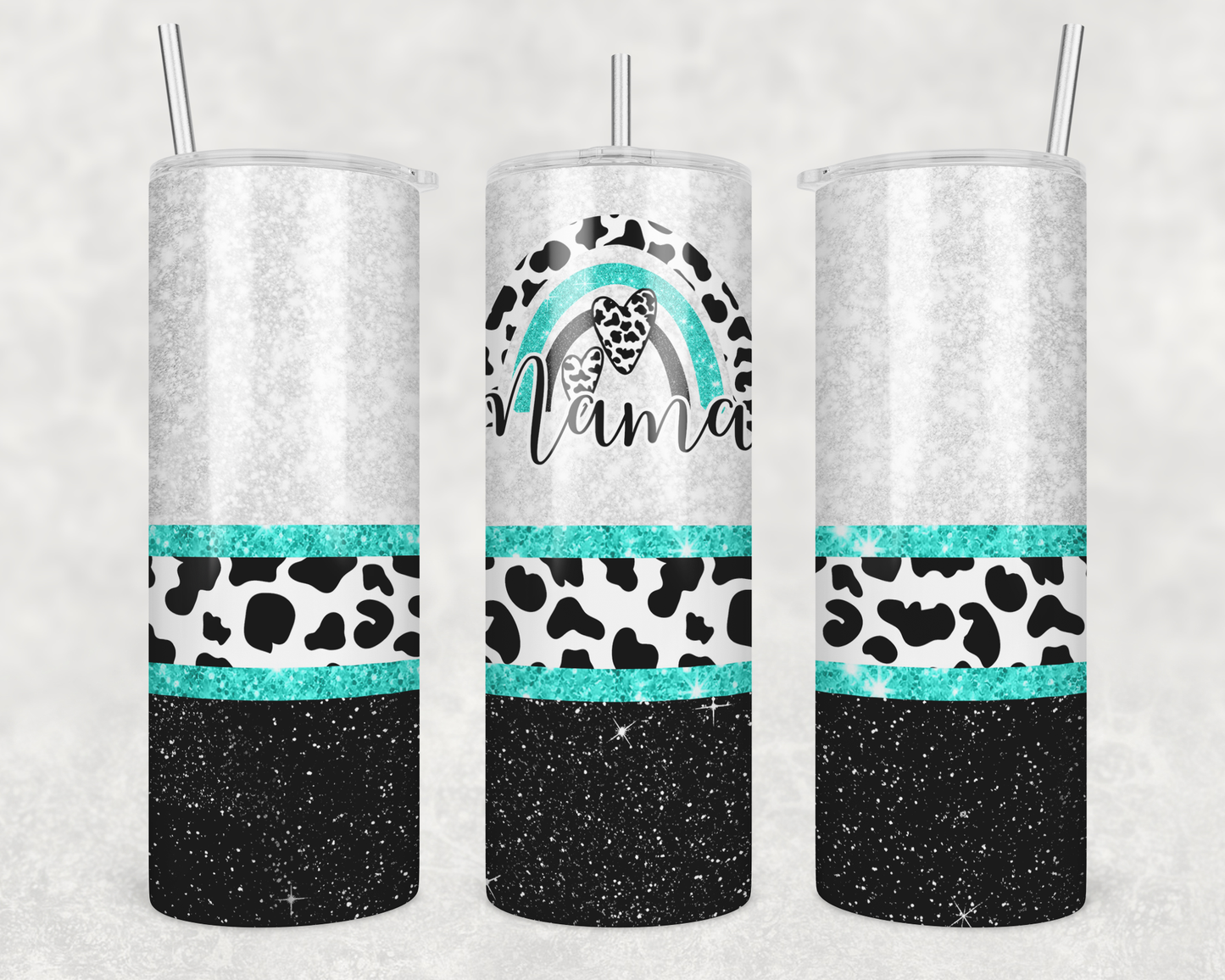 Teal Mama Tumbler