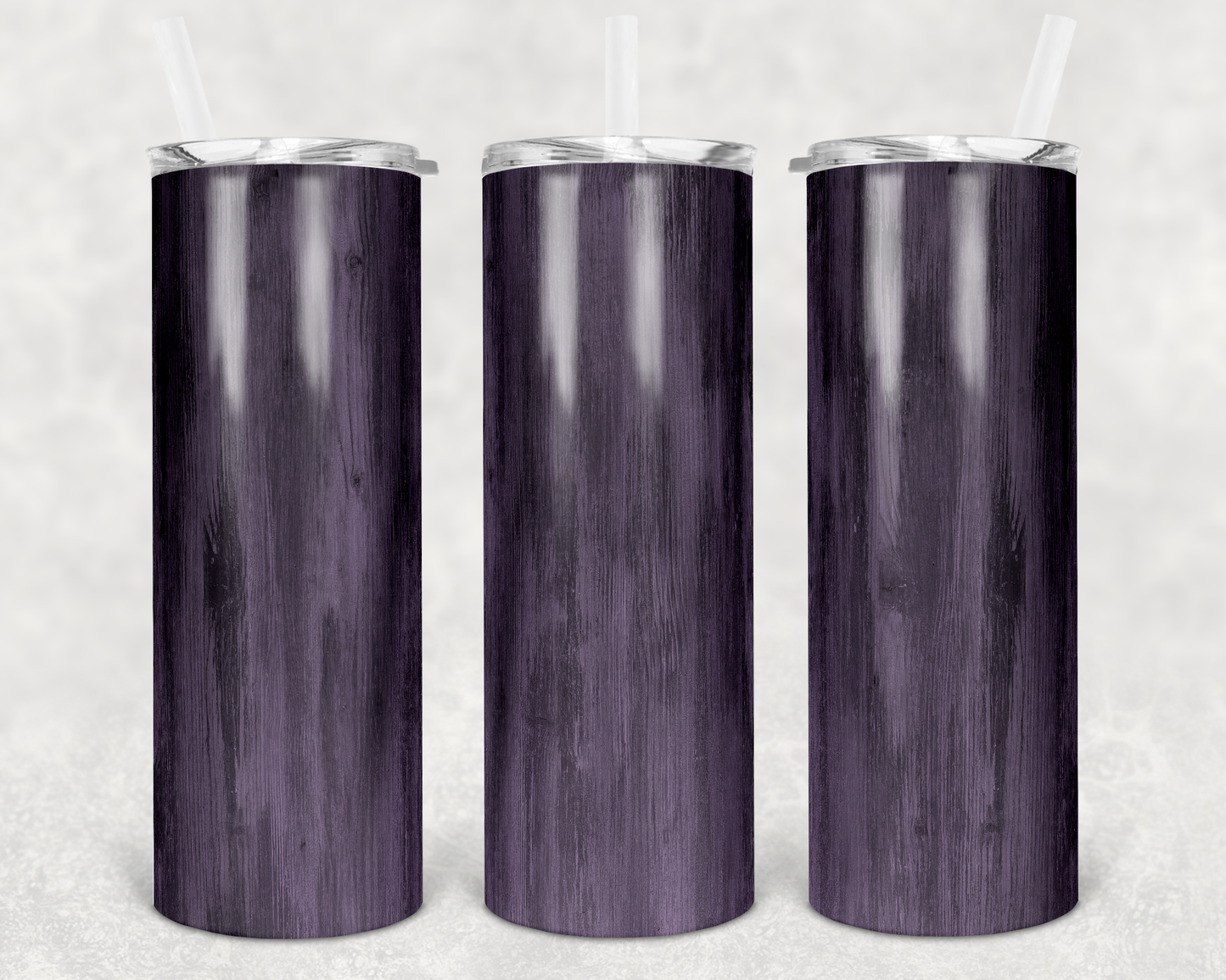 Lavender Woodgrain Tumbler