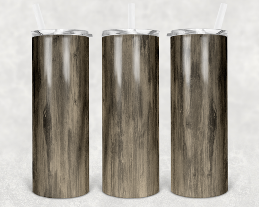 Light Wood Woodgrain Tumbler