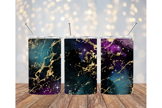 Galaxy Marble Tumbler