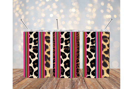 Chunky Cheetah Sherpa Tumbler