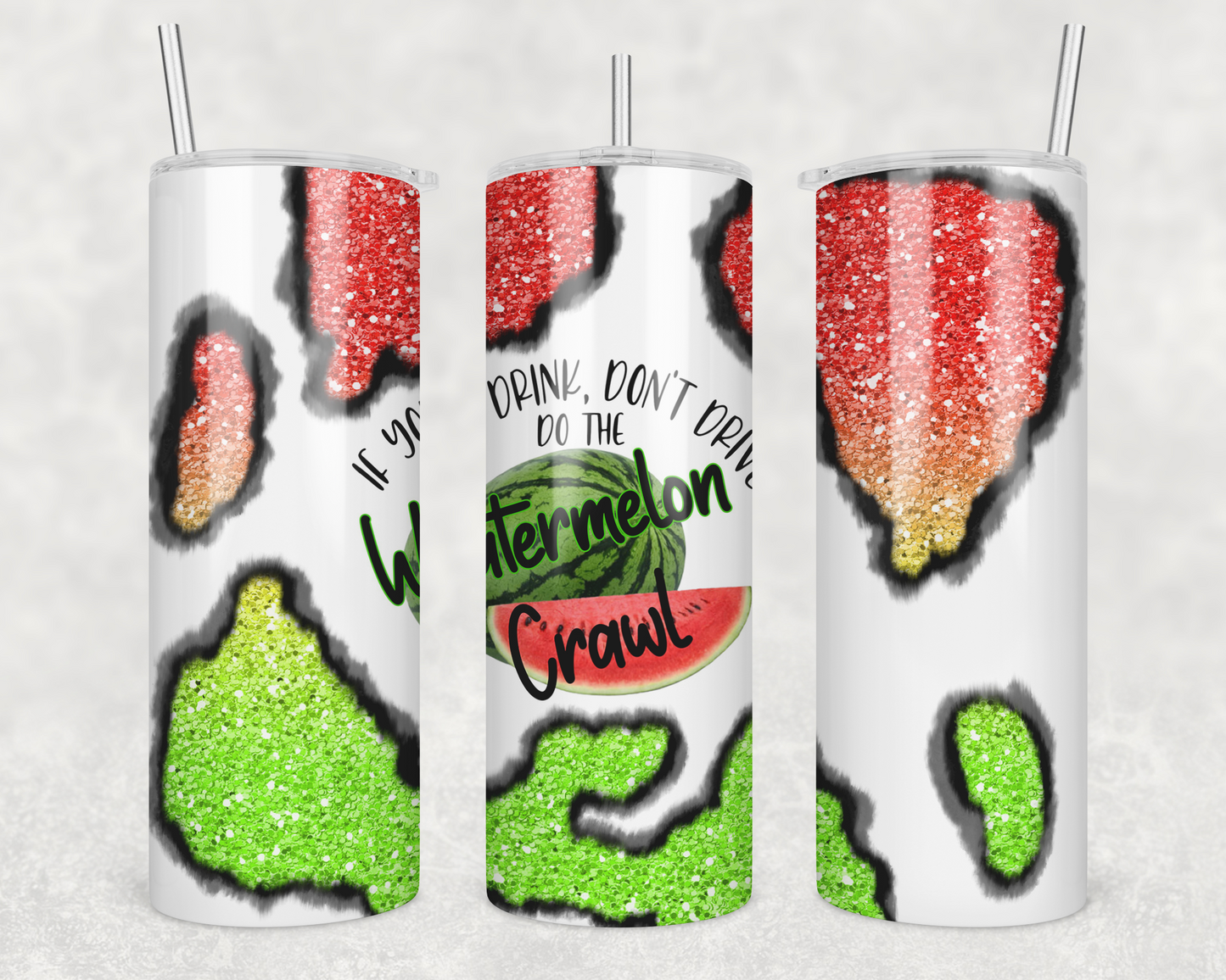 Watermelon Crawl Tumbler