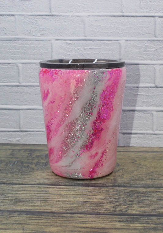 Pink Marble Tumbler
