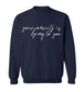 Your Anxiety Is Lying Crew Neck