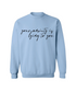 Your Anxiety Is Lying Crew Neck