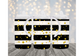 Black & White Stripes With Gold Sippy Cup