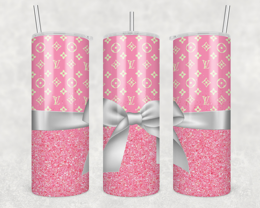 Pink LV Tumbler