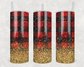 Red Plaid Tumbler