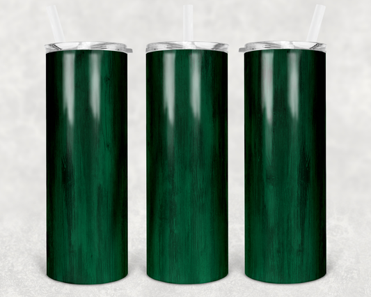 Green Woodgrain Tumbler